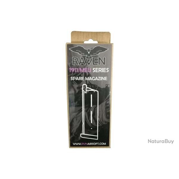 Chargeur 1911 Raven Gaz 22 Coups pour Airsoft 6 mm
