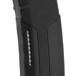 Chargeur APM Mid-Cap 140 Coups Noir pour R&eacute;plique R15 avec Fen&ecirc;tre - Lancer Tactical