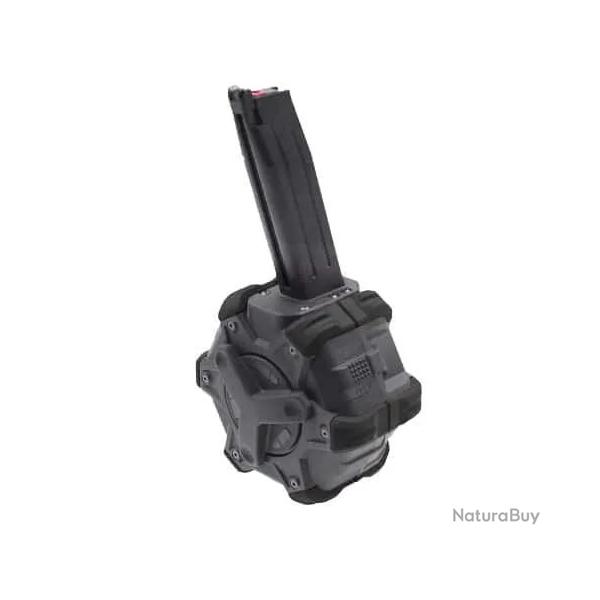 Chargeur Gaz Adaptative Drum pour S�rie Hi-Capa 350 Billes AW Custom