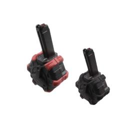 Chargeur Gaz Adaptative Drum pour S&eacute;rie VX 350 Billes Rouge - AW Custom