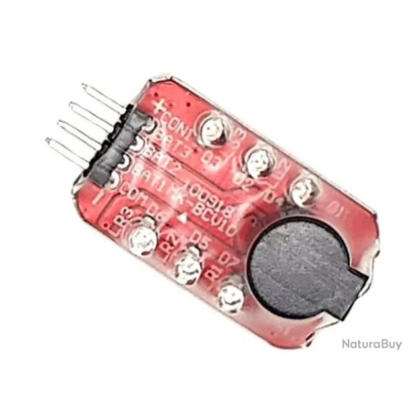 Alarme de Batterie LiPo 2S-3S Lipo Alarm - Bo Manufacture