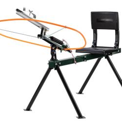 Lanceur de Plateaux Ball-trap avec Si&egrave;ge et Assise