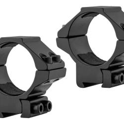 Colliers de Montage RTI 30 mm pour Rail 11 mm avec Serrage &Eacute;crou - Mod&egrave;le Haut - RTI Optics