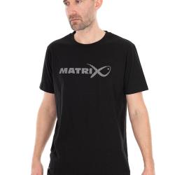 T-shirt Matrix Large Fade Noir/Gris XXL