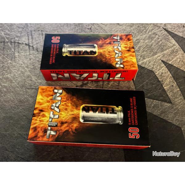 Titan 9mm PAK (x100 munitions)