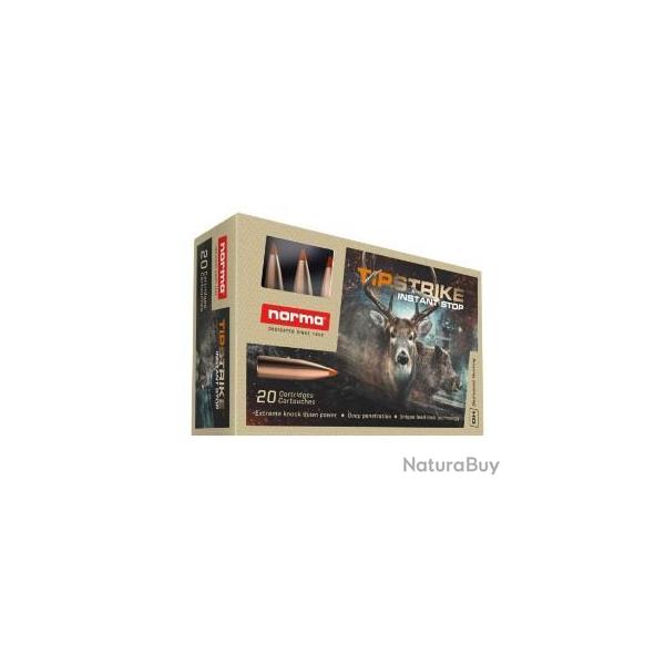 Munitions NORMA cal.9.3X62 tipstrike 16.5g 255gr par 20