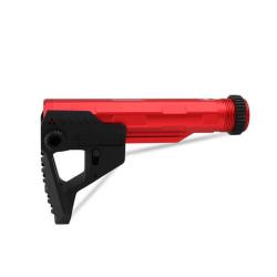 Crosse Compl&egrave;te Airsoft Storm pour AEG Noir et Rouge - Bo Manufacture