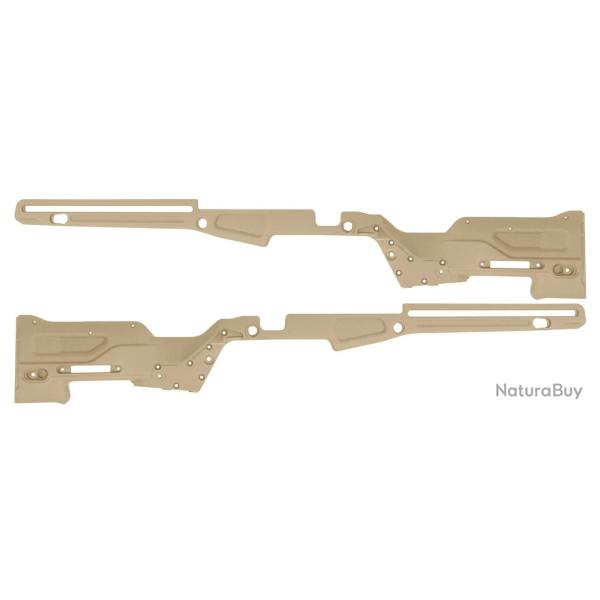 Receiver Plate FDE pour AAC T10 Action Army