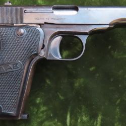 Pistolet &agrave; chien ext&eacute;rieur MAB mod. R calibre 7,65