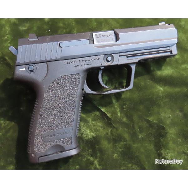 Pistolet semi-automatique HK USP calibre 9 X 19