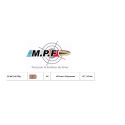 BallesMPF 35 WC 148Gr &Oslash;357 Ogives Cuivr&eacute;es / 500 sp&eacute;ciales PCP port gratuit promo vacances