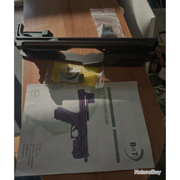 Brugger & Tomet USW- Pour pistolet Glock 19,17,34 - CHASSIS CROSSE