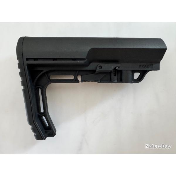 Crosse t�lescopique MFT Battlelink Minimalist Stock - Noire