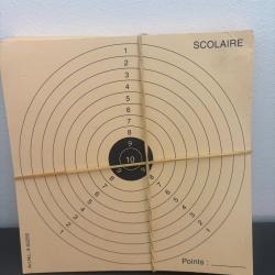 lot de 30 cibles scolaire 10m