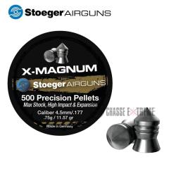 500 Plombs STOEGER AIRGUNS X-Magnum Cal 4,5 mm Pointus