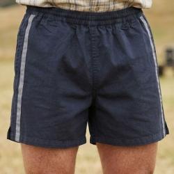 Short homme CHALLENGER 8L noir gris : le short en coton ultra-confortable sp&eacute;cial moisson 5
