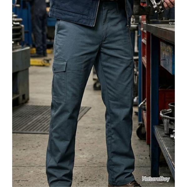 Pantalon Cargo Homme Vert SEDETEX - Multi-Poches & R�sistant 46