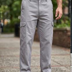 CHALLENGER VALLON2 - Pantalon cargo multipoches gris pour un confort quotidien absolu 50
