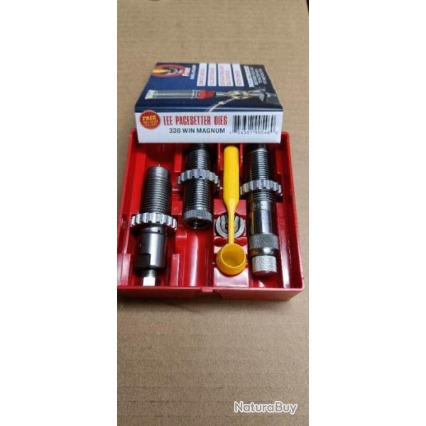Jeu d'outils Lee 338 winchester magnum 90546