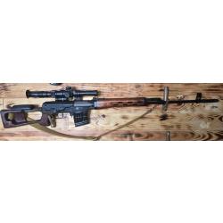 SVD TIGRE DRTAGUNOV 7.62X54R de chez izhmash (RUSSIE)