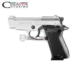 Pistolet &agrave; Blanc CHIAPPA 85 Auto Cal 9mm Inox