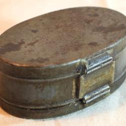 FRANCE 1940 - boite de graisse pied armement mod&egrave;le r&egrave;glementaire arm&eacute;e fran&ccedil;aise B - WWII