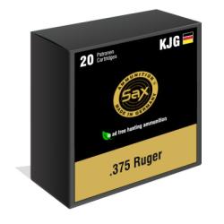Munitions SAX calibre .375 Ruger KJG-SR 10,0g boite de 20 munitions