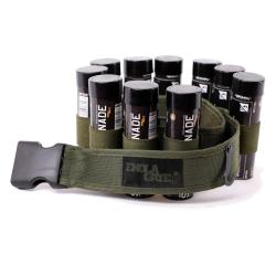 Ceinture Olive pour 10 Fumig&egrave;nes - Enola Gaye Sport Attitude