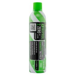 Gaz Airsoft Nuprol 2.Zero Silicone Free Green Gas - Bouteille de 650 ml