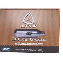 Sparclettes de CO2 8 g - Bo&icirc;te de 5 Cartouches pour R&eacute;pliques Airsoft - ASG