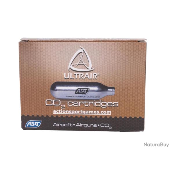 Sparclettes de CO2 8 g - Bo�te de 5 Cartouches pour R�pliques Airsoft - ASG