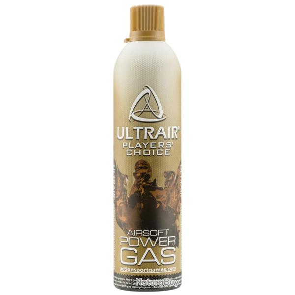 Ultrair Power Airsoft Propellent Gas 570 ml Bouteille � l'unit� ASG