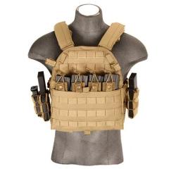 Gilet Plate Carrier 69T4 1000D Vert Lancer Tactical