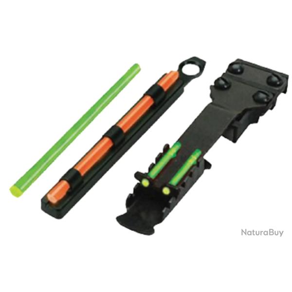 Ensemble de Vis�e Tombuster II Hausse et Guidon - Hi-Viz TB2004