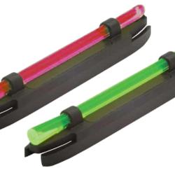 Guidon Magn&eacute;tique 1 Fibre Bande 4,2 &agrave; 6,5 mm Rouge ou Vert - Hi-Viz Rouge - S200.R