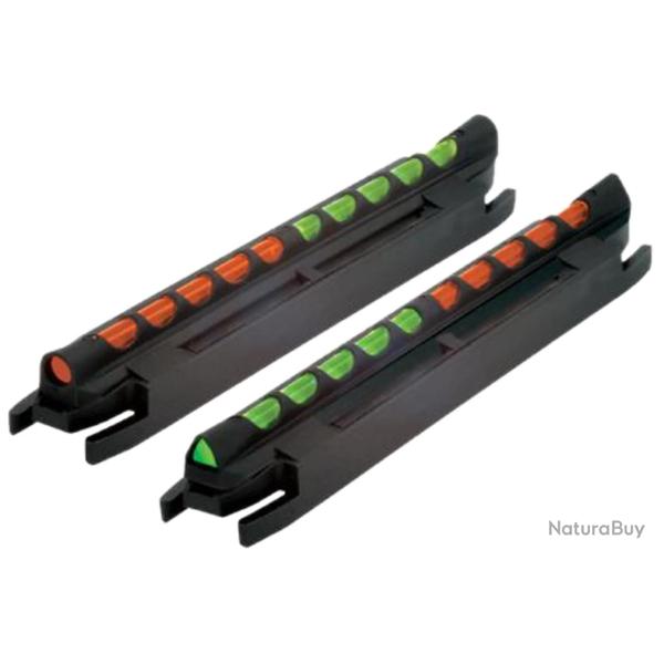 Guidons Magn�tiques 2 Fibres Optiques pour Bandes de 4,2 � 6,7 mm - Hi-Viz TO200