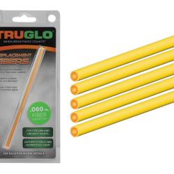 Set de 5 Fibres Optiques Fluo Bicolores Diam&egrave;tre 1,5 mm Truglo