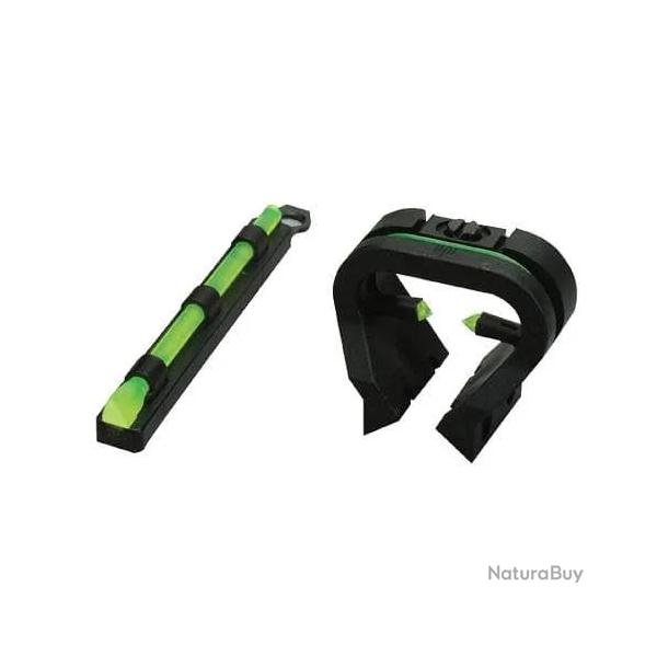 Ensemble Hausse et Guidon de Vis�e en Triangle Triviz TT1001 Hi Viz