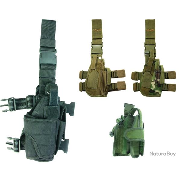 Holster de Cuisse R�glable Viper Noir - Viper Tactical