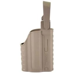 Holster Rigide G17 pour R&eacute;plique et Lampe Tan Nuprol