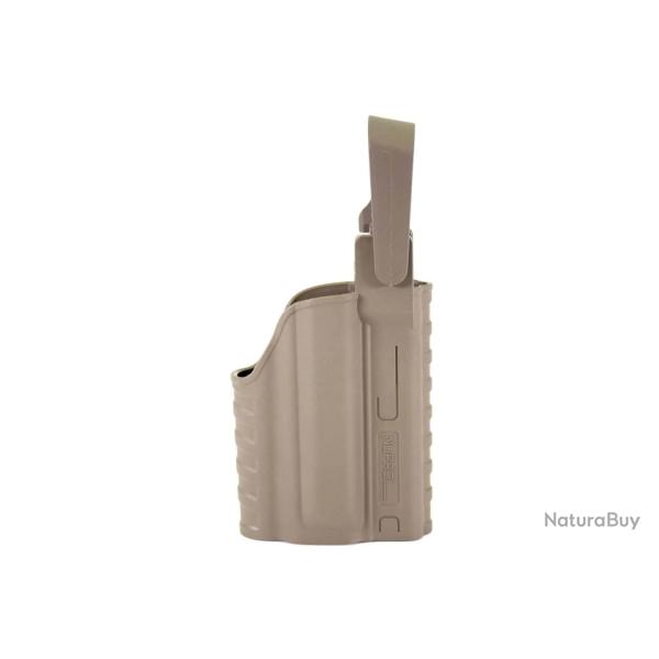 Holster Rigide G17 pour R�plique et Lampe Tan Nuprol
