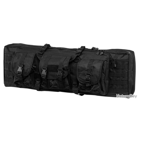 Housse Tactique Noire pour Armes Longues - 92 cm