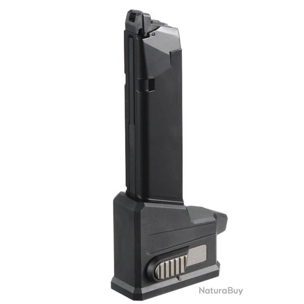 Adaptateur HPA Noir pour R�pliques AAP-01 et EU7 - Lancer Tactical