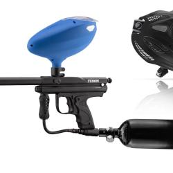 Pack Marqueur Legion Riot 2 Cal.68 avec Bouteille, Masque et Loader - Swap
