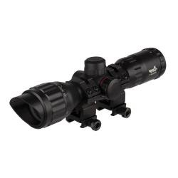 Lunette de Vis&eacute;e 3-9x32 AOL R&eacute;ticule Mil-Dot Lumineux Rouge et Vert - Lancer Tactical
