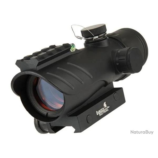 Point Rouge 32mm avec Montage Ris Noir - Lancer Tactical