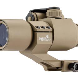 Point Rouge et Vert avec Montage Cantilever Tan - Lancer Tactical