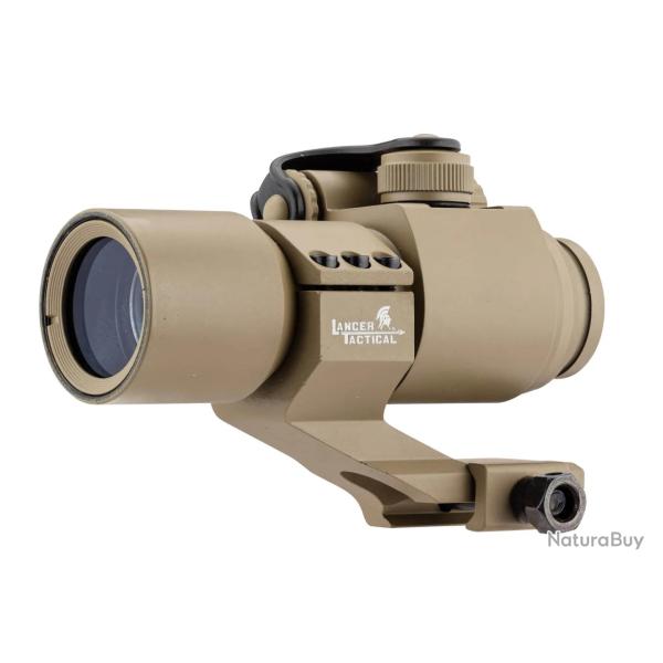 Point Rouge et Vert avec Montage Cantilever Tan - Lancer Tactical