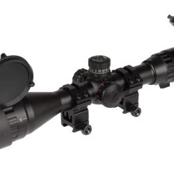 Lunette 3-12x40 Mildot Rouge/Bleu/Vert Lancer Tactical