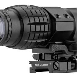Magnifier 1-3x avec Montage Basculant - Lancer Tactical